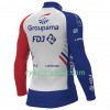 Cykeltrøje Langærmet 2018 FDJ N001 Langærmet